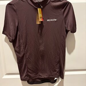 Specialized Brown Cycling Jersey Women size large